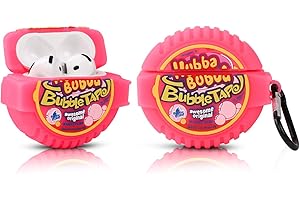 Etui dla AirPods 4 Bezprzewodowe Słuchawki z Zestaw do Czyszczenia Pióra, XMBYGY Silikonowy Ladny Karton Ladowania Etui Pokładka Ochronna Odporna na Uderzenia i Karabiny dla AirPods 4th Generacja