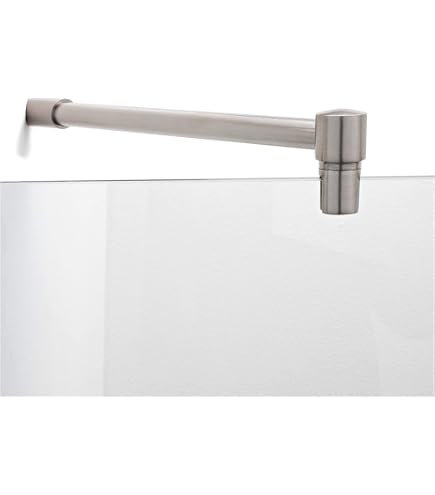 Stabilisierungsstange Für Duschwand – 30 Cm, Zinklegierung, Für Glas 6–8 Mm Stärke