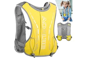 ‎N\P NP Tyuodna Ultrleicht Fahrradrucksack Klein,Unisex Kinder Trinkrucksack,Atmungsaktiv Trailrunning Rucksack,Laufrucksack für Training, Laufen, Klettern
