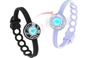 TOTWOO Bracelet Couple Bracelet Femme Homme Bijoux Femme Bracelet Couple Amoureux pour2 Love Bracelet Distance Bracelets Tactiles Vibrant Intelligent Bracelet Connecté Couple