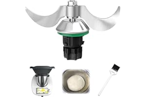 XKZHRR Messer für Vorwerk Thermomix TM5,TM6,TM7, Ersatzteile für Thermomix Messer, Mixmesser Ersatz Zubehör passend für Thermomix TM7,TM6,TM5, schnelle Reinigung, Messer Ersatz Zubehör