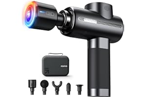 ‎RENPHO RENPHO Thermacool Massagepistole Wärme und Kälte, Massage Gun mit Hitze Kälte Function, Muskel Massagegerät für Heimbüro-Workout, Ganzkörper Muskelmassage Entspannung