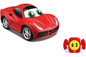 Bburago Maisto France- Véhicule à Fonction-Junior Ferrari Lil Driver RC, 82000