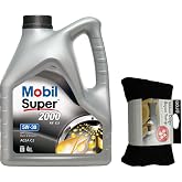 Mobil Super 2000 XE C2 5W30 Motor Yağı 4 L + 00216 Gojo Silikon Boyun Yastığı