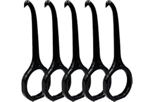 Maoerdental 5PCS Aligner Removal Tool,Black Clear Aligner RemoverTools for Invisalign Removable Retainers, Aligners,Braces Removal Kit (5PCS Black)