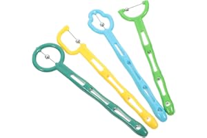 FOMIYES 1 Gioco Allenatore Di Muscoli Lingua Allenatore Punta Di Lingua Strumenti Logopedia Esercitatore Di Muscoli Orali Strumenti Orali In Acciaio Inox 4 Pezzi