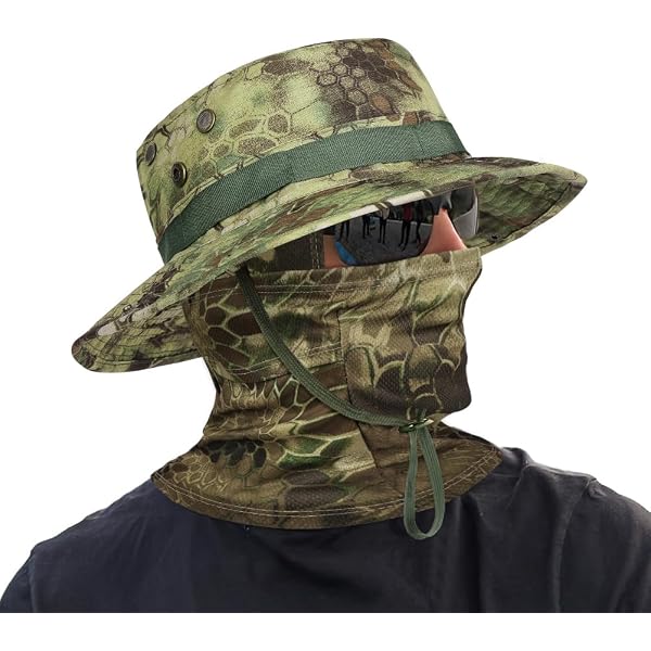 Chapeau Boonie US Armée – Coton Ripstop – Taille S à XL – Aérations Latérales – Style Militaire Vintage
