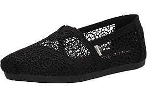 TOMS Femme Moroccan Corchet Alpargata Mocassin Plat