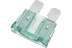 Heschen Lot de 25 fusibles à lame standard ATC-1 pour voiture camion 1 A Vert