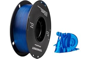 TINMORRY - Filamento de TPU de 1,75 mm, materiales de impresión 3D, filamento de TPU para impresora 3D FDM, 1 kg, 1 bobina, color azul