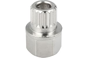 X AUTOHAUX 34/18PT Hollow Car Anti Theft Wheel Lock Lug Nut Screw Removal Key for B-MW