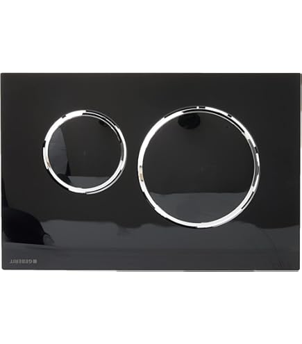 Geberit Sigma80 Betätigungsplatte für 2-Mengen-Spülung, eckig, berührungslos