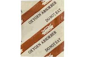 LearnLyrics Sauerstoffabsorber-Pakete, 100/300 Stück Sauerstoffabsorber, Feuchtigkeitskontrolle, sichere Lebensmittel-Sauerstoffpakete, langfristige Lebensmittelpflegepackungen, Lebensmittelqualität