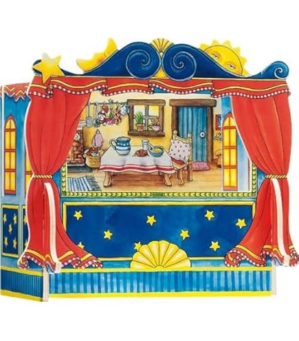 Théâtre de Marionnettes Cirque – Décoration Murale en Bois | Artisanat | Cut It Now