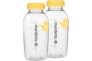 Medela Flaschen zur Aufbewahrung von Muttermilch | BPA-frei | Packung à 2 × 250 ml