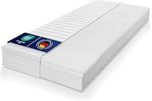 Träumegut24 HydroCell 7-Zonen 19cm Matratze | Härtegrad wählbar H2 H3 H4 | Ergonomische Kaltschaummatratze | ÖkoTex Zertifiziert | Rollmatratze 19cm (140 x 200 cm, H3&H4)