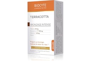 TERRACOTTA BRONZAGE INTENSE du Laboratoire Biocyte à base de Mélanine issue d'Olives noires - 30 Capsules