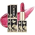 CATKIN Glitter Lipstick, High Impact Lipcolour, 12h Long Lasting, Lightweight Soft and Ultra Hydrating, enriched with Avocado Oil and Vitamin E, 3.2g