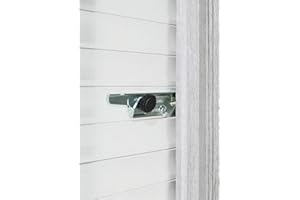 ABUS Zabezpieczenie rolety RS97 – ochrona przed przesuwaniem się rolet – montaż bez wiercenia i wkręcania – poziom bezpieczeństwa ABS 2 – 33689 – zestaw 2 szt