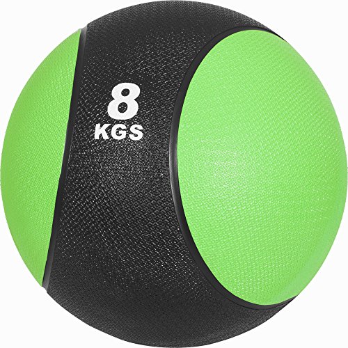 Gorilla Sports Medizinball Gewichtsball Rehaball Fitnessball Set Zweifarbig 1-10kg