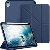 UnDePlus iPad 11.Nesil A16 11in&ccedil;/10.Nesil 10.9in&ccedil; ile uyumlu Kılıf Kalem B&ouml;lmeli Mars Case Lacivert