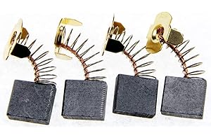 UFELICE 4Pcs Carbon Brushes Suitable for Makita CB204 CB-204 Power Tools Electric Tools Motor Brushes GA9050 GA9050R GA9012C GA9067 9069 GA9030R 191957-7