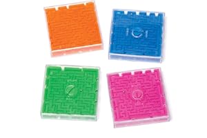 Baker Ross AW502 gry labirynt 3D (4 sztuki), różne