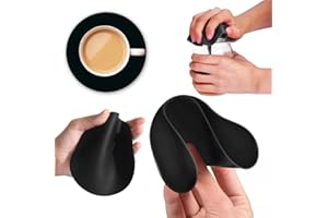 Citystores® Black Rubber Jar Gripper Pads Multi-Purpose Jar Opener Grippers Lid Coasters Children Weak Hands Weak Grip Arthritis Suffers Aid Old Gift