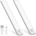 DFGOTOP Luce Armadio LED con Sensore di Movimento 120LED, lampada led