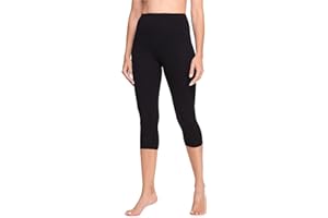 Ladeheid Leggins 3/4 Mallas Deportivas Mujer Leggings para Deporte Leggins Capri Leggings Pirata de Verano para Mujeres LA40-132