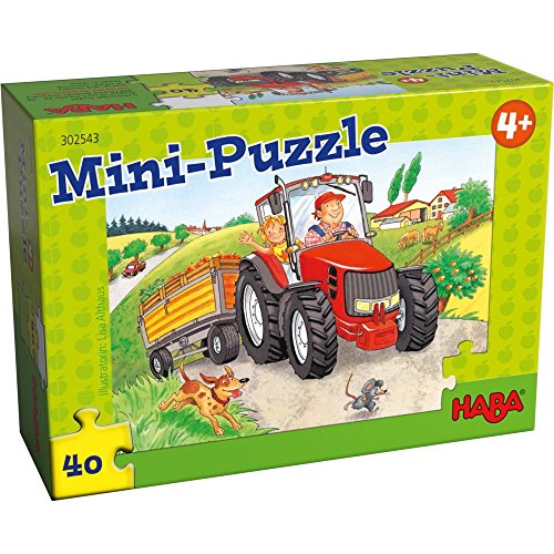Preisvergleich Produktbild Haba 302543 Mini-Puzzle Bauernhof