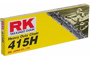 R&K RK Heavy Duty Motorcycle Bike Drive Chain 415 H (HSB) 140 Links with Split Link