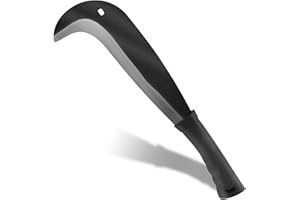 Tel Charme * Buschreinigungs-Sichel Gartensichel Gras Sichel, Clearing Sichel, Handsichel Garten Handsense Sichel, Mehrzweck Garten Unkraut Gras Sichel