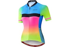 weimostar Ciclismo jersey Donne MTB Top Mountain Bike jersey Camicie manica corta estate