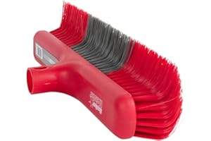 Sauber Meister Ersatzkopf Krallenbesen 30 cm | Zimmerbesen und Laubbesen für Haus & Garten | Alternative zum Rosshaarbesen