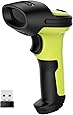 Inateck Barcode Scanner Wireless 2.4 GHz, 35 m Reichweite, automatisches schnelles und präzises Scannen, 15 Tagen Dauerbetrieb, BCST-60