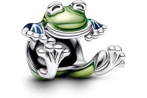 Amuefer Charms Plata De Ley 925 Pulsera Collar Colgantes Perlas Encanto Mariposas, Amor, Regalos Para Madre CumpleañOs Tortugas, Viaje Perlas Regalo