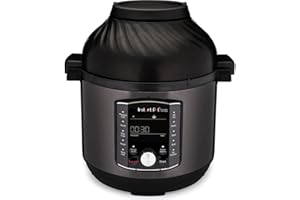 Instant Pot Crisp Szybkowar, Czarny, 7.6 l