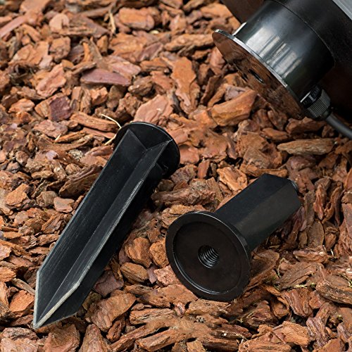 Kugelleuchte – Aussenlampe mit 50 cm Durchmesser mit Erdspiess und 5 Metern Zuleitung - 4