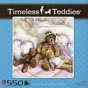 Timeless Teddies - Nap Time - 550 Piece Puzzle - 20 X 20 inches