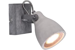 Trio Leuchten 802500178 Applique murale, gris, 15 x 10 x 18 cm