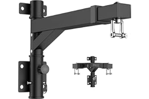 IMAYCC Professional Punch Bag Bracket, Adjustable Boxing Bag Bracket, Heavy Duty Punch Bag Wall Bracket, Punch Bag Stand for Home or Gym, for Kickboxing Bag, Muay Thai Bag, Etc
