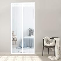 Zanzariera Magnetica Per Porte 100x120 Cm - Chiusura Automatica Ultra Silenziosa Per Casa - Foto 8