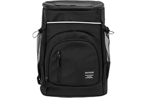 AUXDIQ Zaino da Picnic 30 Litri Zaino Termico Porta Pranzo Borsa Frigo Isoterma per Campeggio Barbecue