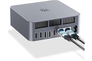 Beelink Mini PC EQi12, Intel Core i5 1235U 10C/12T, do 4,4 GHz, minikomputer 16 GB DDR4 500 GB M.2 PCIe4.0 SSD, podwójny wyświetlacz 4K, podwójne HDMI/podwójny Gigabit Ethernet/WiFi6/BT5.2