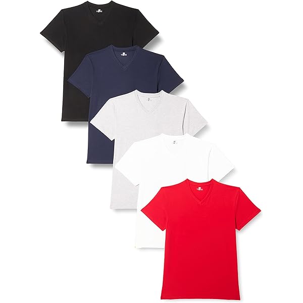 Lacoste ® Set 3 Playeras De Hombre Cuello En V 100% Algodón | Envío Gratis