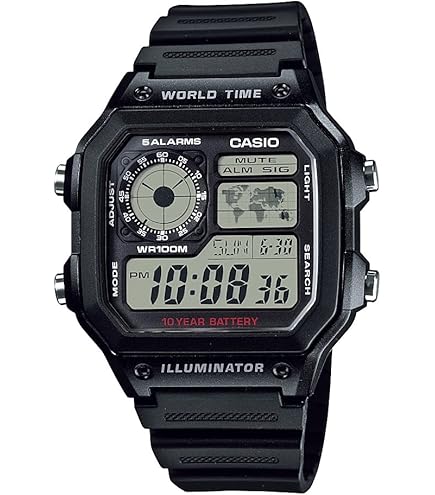 Orologio Resistente Acqua Quotidiana Orologio Digitale Casio CA