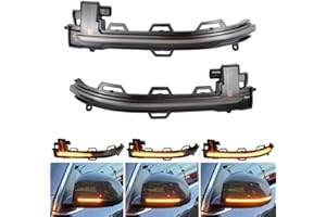 MALCAYANG Indicatori di direzione dinamici a LED nello specchietto retrovisore per X3 F25 X4 F26 X5 F15 M F85 X6 F16 M F86