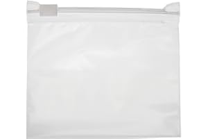 HeiGroup - HeiZip 50 x woreczki strunowe 170 x 120 mm – ok. 400 ml, 60 my, przeznaczone do kontaktu z żywnością, przezroczyste, z możliwością ponownego zamknięcia