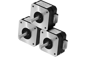 Twotrees 1234-3D Accessori di stampante 17HS4023 motore 42 altezza motore macchina di incisione dell'altezza motore 23 le prestazioni del motore è stabile, efficiente e preciso 1.5A, 3 pezzo, 3
